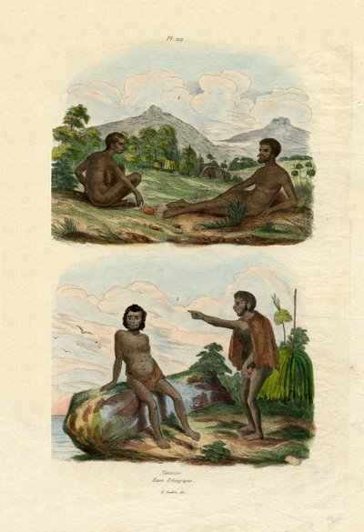إثيوبيون ، 1833-1839 بواسطة المدرسة الفرنسية